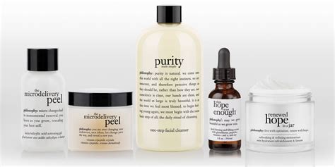 are philosophy products sold in china
